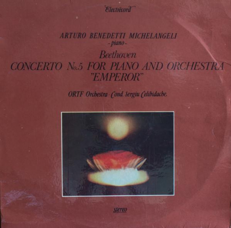 Discuri vinil - Ludwig van Beethoven - Concerto No.5 For Piano And Orchestra "Emperor", (Disc Vinil)