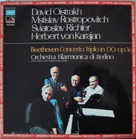 Discuri vinil - Ludwig van Beethoven - Concerto Triplo In Do Op. 56