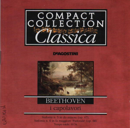Ludwig van Beethoven - I Capolavori: Sinfonia N. 5 In Do Minore (Op. 67), Sinfonia N. 6 In Fa Maggiore 'Pastorale' (Op. 68), (CD) [0]