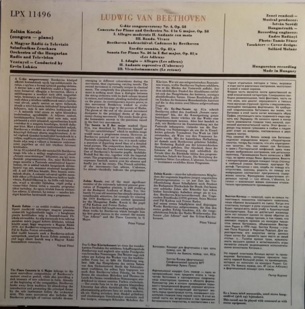 Ludwig van Beethoven - Piano Concerto No. 4 In G Major, Op. 58 / Piano Sonata No. 26 In E Flat Major, Op. 81/a [1]