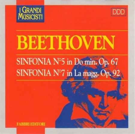 Muzica Clasica - Ludwig van Beethoven - Sinfonia N°5 In Do Min. Op. 67, Sinfonia N°7 In La Magg. Op. 92, (CD)