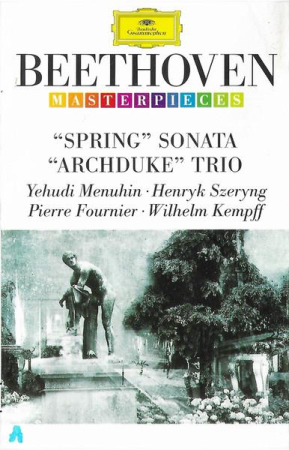 Casete audio - Ludwig van Beethoven - "Spring" Sonata / "Archduke" Trio (Beethoven Masterpieces) (Caseta Audio)