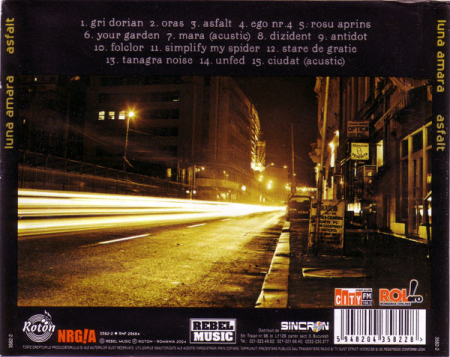 Luna Amara – Asfalt, (CD) [1]