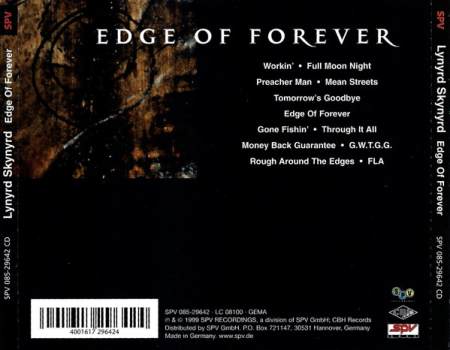 Lynyrd Skynyrd – Edge Of Forever (CD) [1]
