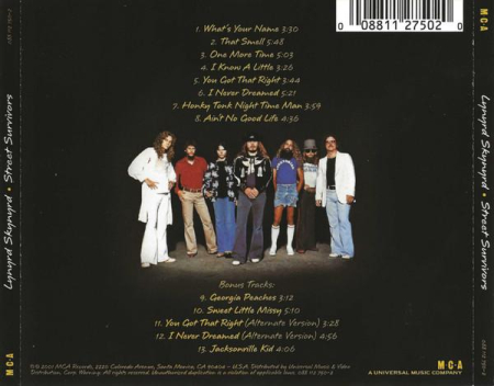 Lynyrd Skynyrd - Street Survivors (CD) [1]