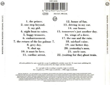 Madness - Divine Madness [1]