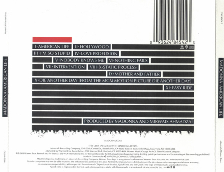 Madonna – American Life (CD) [1]