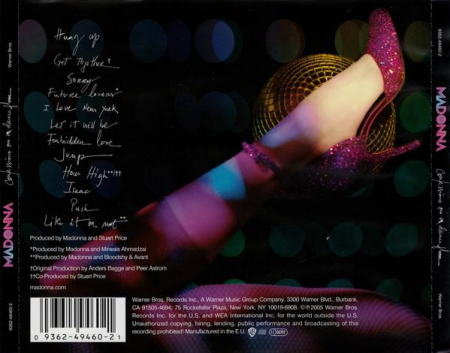Madonna - Confessions On A Dance Floor, (CD) [1]