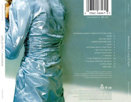 Madonna - Ray Of Light, (CD) [1]