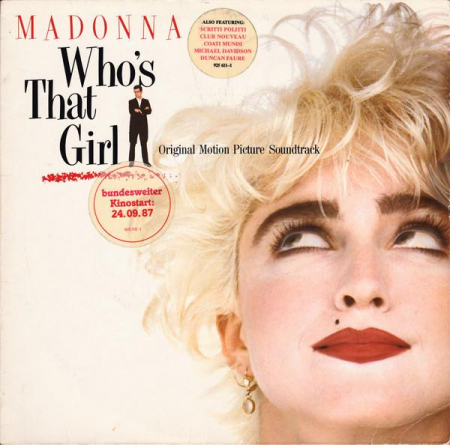 Discuri vinil - Madonna - Whos That Girl (Original Motion Picture Soundtrack), (Disc Vinil)