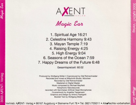 Magic Ear – Magic Ear (CD) [1]