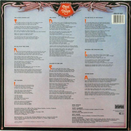 Magnum - Chase The Dragon [1]