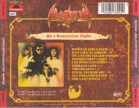 Magnum - On A Storyteller's Night (CD) [1]