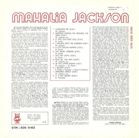 Mahalia Jackson - Mahalia Jackson [1]