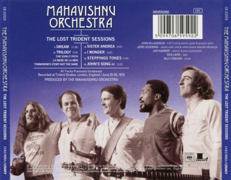 Mahavishnu Orchestra - The Lost Trident Sessions, (CD) [1]