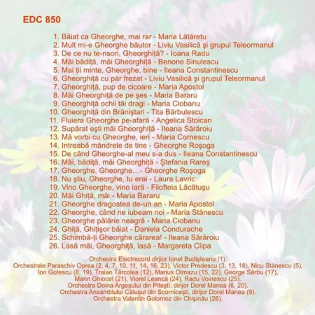 Măi Bădiță, Măi Gheorghiță, (CD) [1]