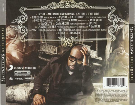 Maitre Gims - Subliminal (CD) [1]
