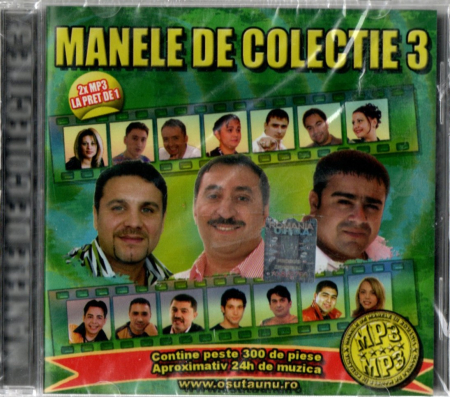 Cd-uri - Manele de Colectie 3 (CD, MP3)