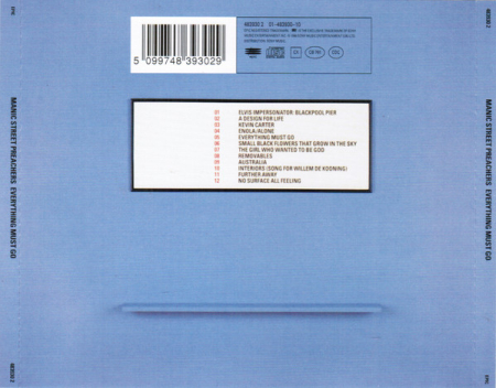 Manic Street Preachers - Everything Must Go (CD) [1]