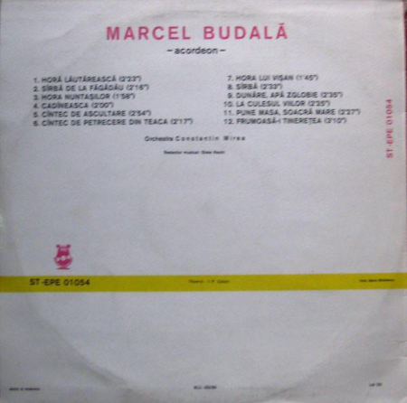 Marcel Budală - Marcel Budală [1]