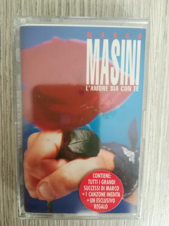 Rock/Folk - Marco Masini - L'Amore Sia Con Te , (Casetă Audio)