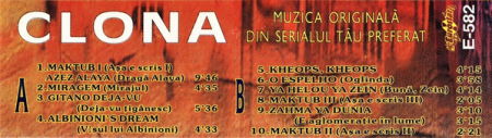 Marcus Viana Voce: Malu Aires – Clona (Muzica Originalã Din Serialul Tãu Preferat) (CASETA) [1]