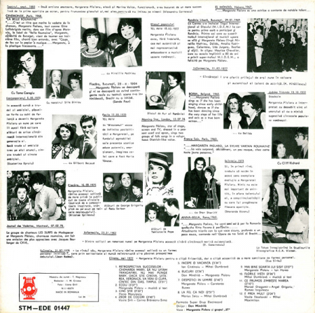 Margareta Pâslaru - Margareta, (Disc Vinil) [1]