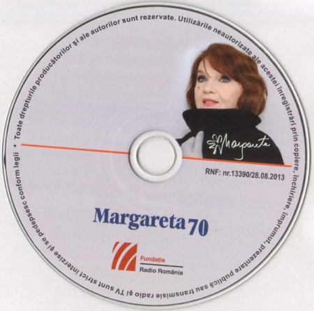 Margareta Pâslaru - Margareta 70, (CD) [1]