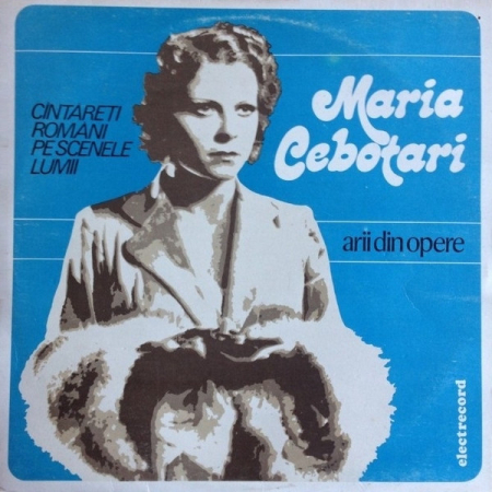 Maria Cebotari - Arii Din Opere, (Disc Vinil) [0]