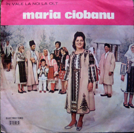 Maria Ciobanu - În Vale La Noi La Olt, (Disc Vinil) [0]
