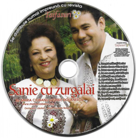 Cd-uri - Maria Ciobanu - Sanie Cu Zurgălăi, (CD)