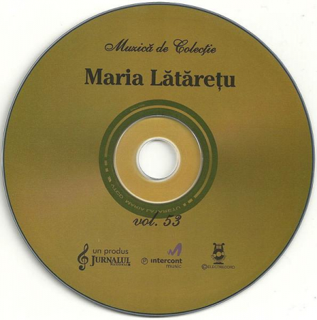 Maria Lătărețu - Discul De Aur, (CD) [1]