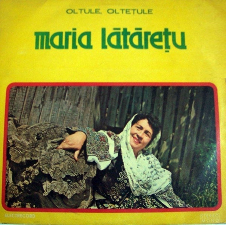 Maria Lătărețu – Oltule, Oltețule, (Disc Vinil) [0]