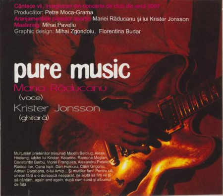 Maria Răducanu - Pure Music , (CD) [1]