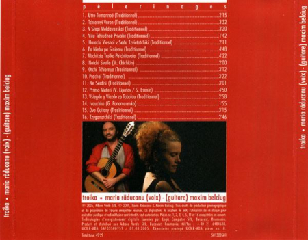 Maria Răducanu - Troika - Chansons Russes, (CD) [1]