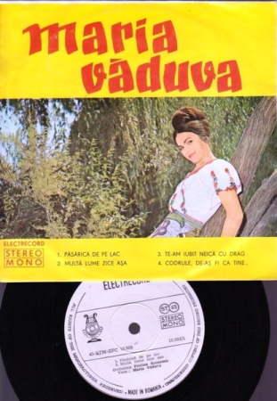 Maria Văduva - Păsărică De Pe Lac (Disc Vinil 7 Inch) [1]