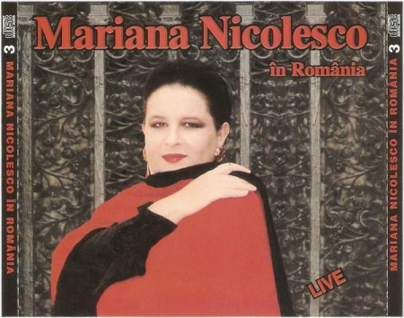Cd-uri - Mariana Nicolesco - Mariana Nicolesco In România 3 (Live) , (CD)
