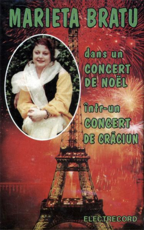 Muzica Usoara - Marieta Bratu - Dans Un Concert De Noël / Într-un Concert De Crăciun, (Casetă Audio)