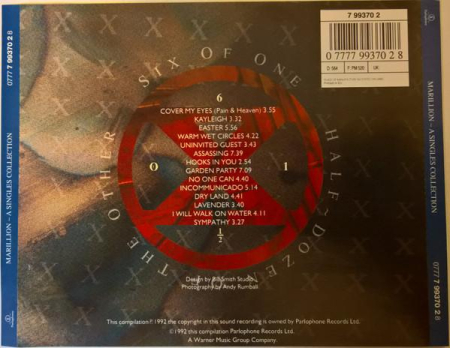 Marillion - 1982-1992 - A Singles Collection (CD) [1]