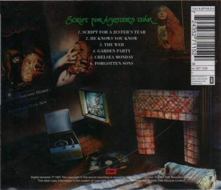 Marillion - Script For A Jester's Tear, (CD) [1]