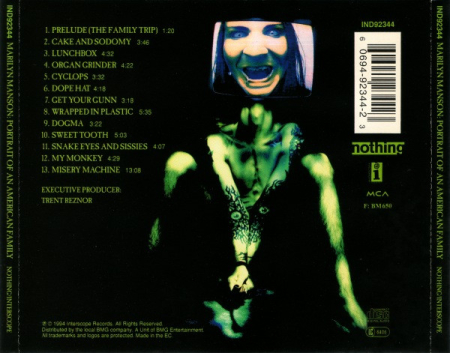 Marilyn Manson - Portrait Of An American Family (CD) [1]
