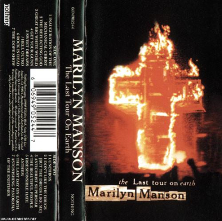 Rock/Folk - Marilyn Manson - The Last Tour On Earth (Caseta Audio)