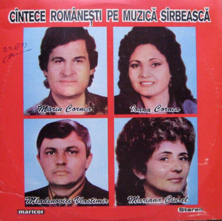 Muzică Populară/Lăutarească - Mărin Cornea - Cîntece Românești Pe Muzică Sîrbească, (Disc Vinil)
