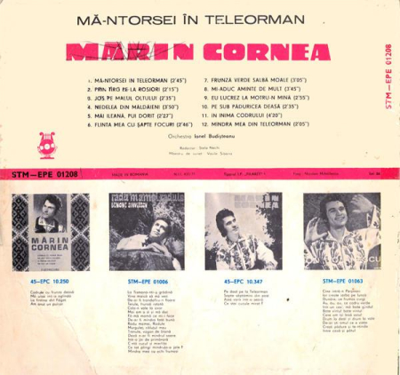Mărin Cornea - Mă-ntorsei În Teleorman [1]