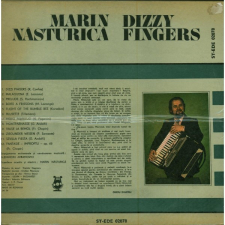Marin Năsturică - Dizzy Fingers, (Disc Vinil) [1]