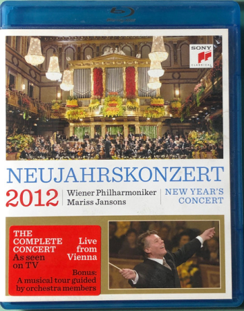 Video(Blu-Ray/DVD/VHS) - Mariss Jansons, Wiener Philharmoniker – Neujahrskonzert 2012 = New Year's Concert 2012