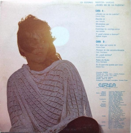 Maritza Vargas - ¿Quién No Se Da Cuenta? (Disc Vinil) [1]