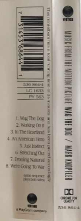 Mark Knopfler - Wag The Dog (Music From The Motion Picture), (Casetă Audio) [1]