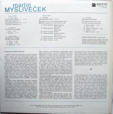 Martin Mysliveček - Martin Mysliveček [1]