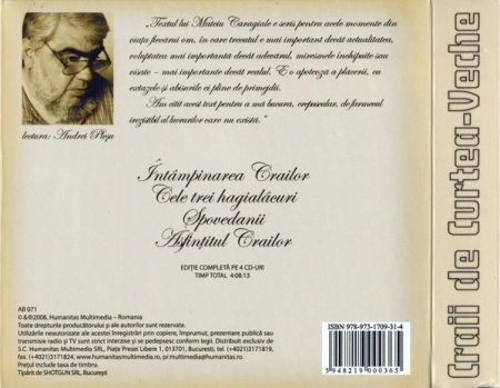 Mateiu Caragiale - Craii De Curtea-Veche (CD) [1]
